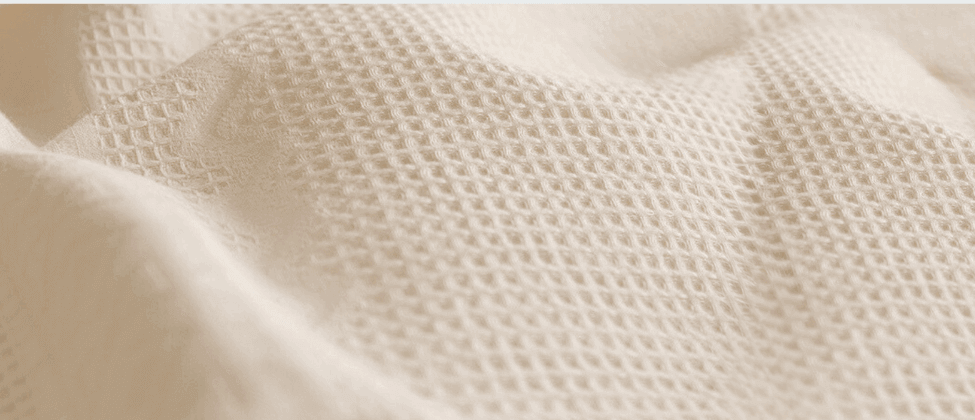 Cotton Bedding Fabric in white